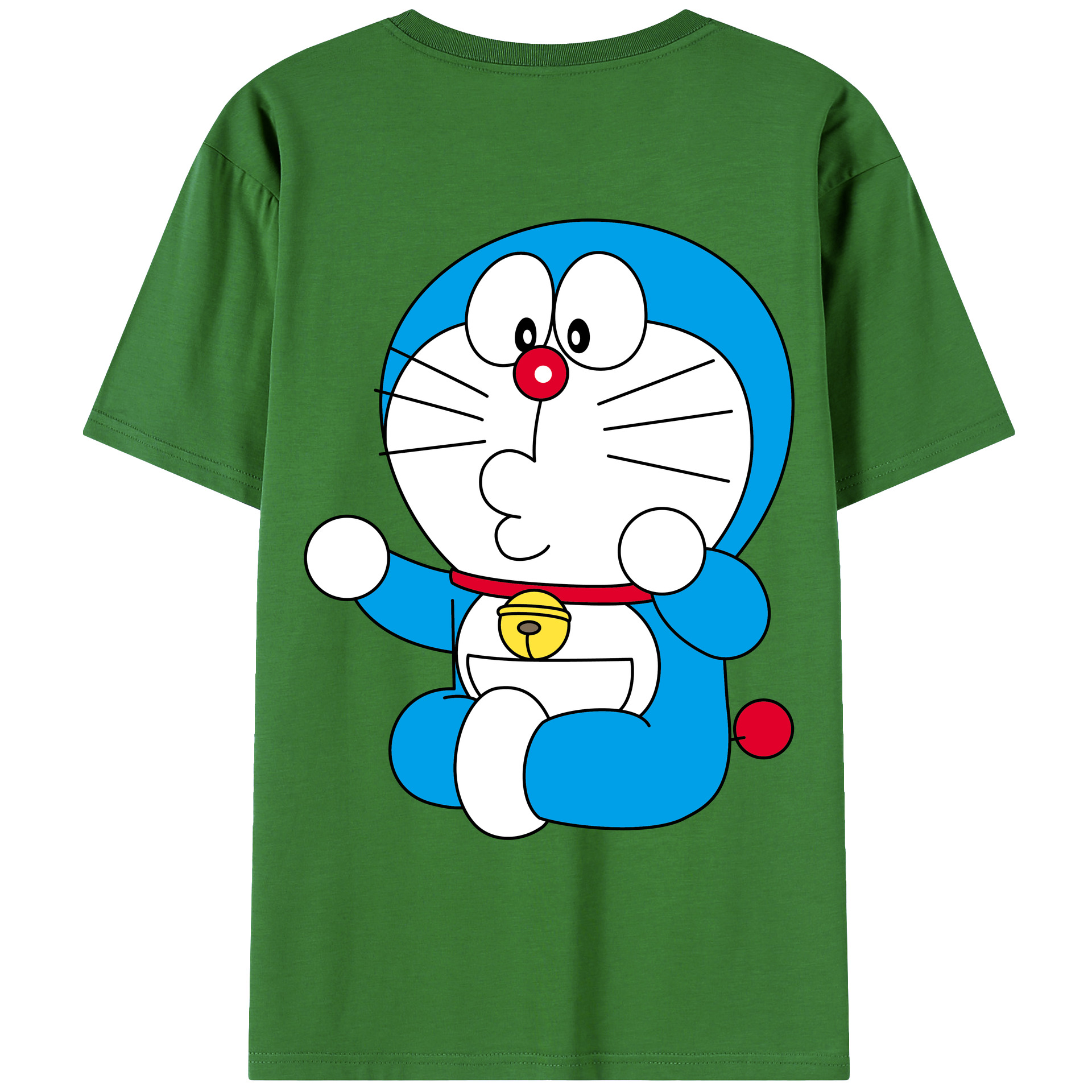 （画像用） ドラえもん Doraemon レディース半袖Tシャツ(バックプリント)